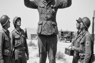 “Walking Target” – A 7-Foot-Tall German POW Arrived Covered In Shrapnel – Doctors STUNNED