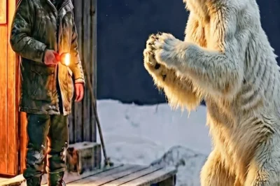 The heavy oak door rattles under a desperate, rhythmic scratching that sends a chill straight down Mark’s spine.