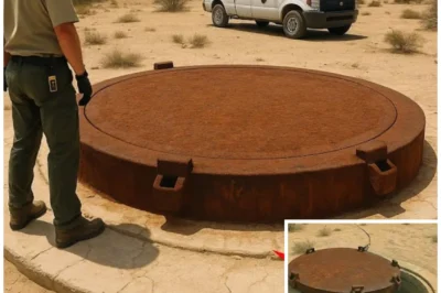 Ranger Found Massive Manhole in Desert, Gut Told Him to Investigate…