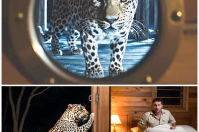 Pregnant Leopard Knocks on the Door, Calling for Help – The Shocking Conclusion!
