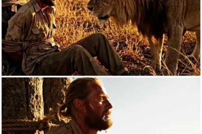 Wild Lion Finds Man Tied to a Tree – What Happens Next Will Shock You