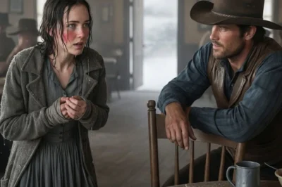 Snow Fell as She Begged for Work, The Cowboy Said “I Need a Wife More Than a Worker”