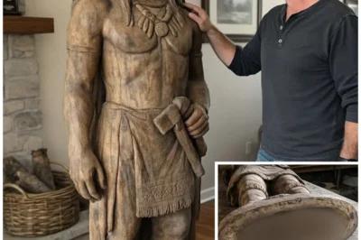 Man Inherited Native Statue From Grandpa, Then He Noticed the Sealed Bottom…