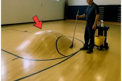 [Full Story] Janitor Found Strange Bulge in Gym Floor, Workers Cut it Open and Called 911!