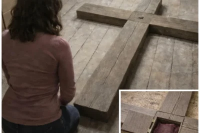[Full Story] Woman Inherited Grandpa’s Huge Cross, What Experts Found Inside Made Her Cry