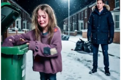 Single dad saw a little girl searching trash on Christmas eve_and the truth left him stunned