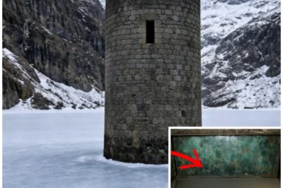 Hikers Found Medieval Tower in Frozen Lake, What Was Inside Rewrote History!