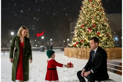 “Don’t Cry, Mister… You Can Borrow My Mom,” Said the Little Girl to the CEO Waiting on Christmas Eve